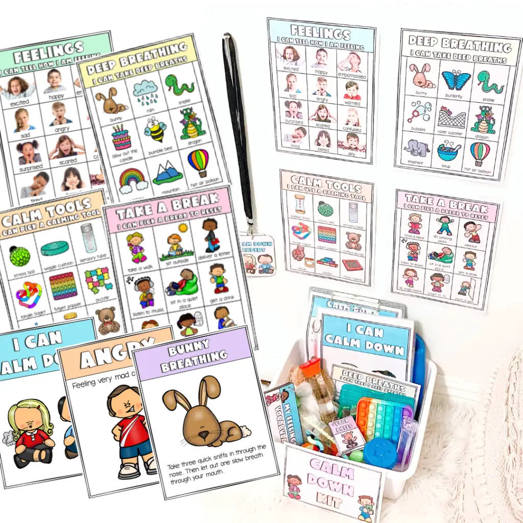Calm Down Corner Classroom Kit